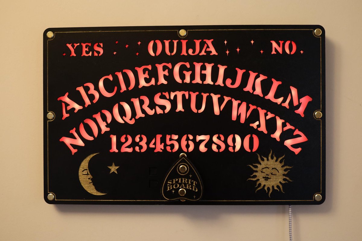 BadgerBuilds's tweet image. Fresh arrival! Behold the exceptional Ouija Board Clock with RGB Lights, now available at an irresistible price of £150.00
etsy.com/listing/438692…
#RGB #LED