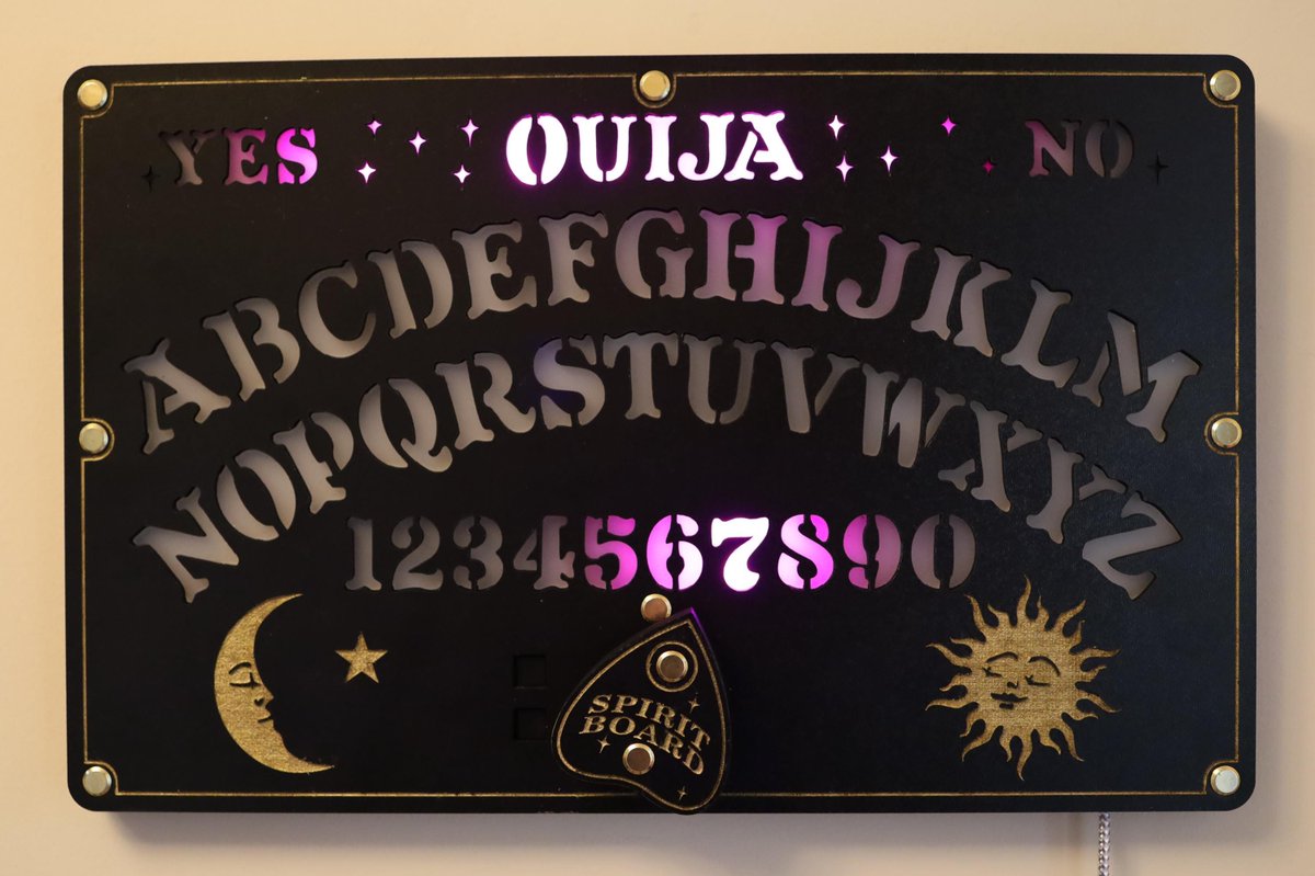 BadgerBuilds's tweet image. Fresh arrival! Behold the exceptional Ouija Board Clock with RGB Lights, now available at an irresistible price of £150.00
etsy.com/listing/438692…
#RGB #LED