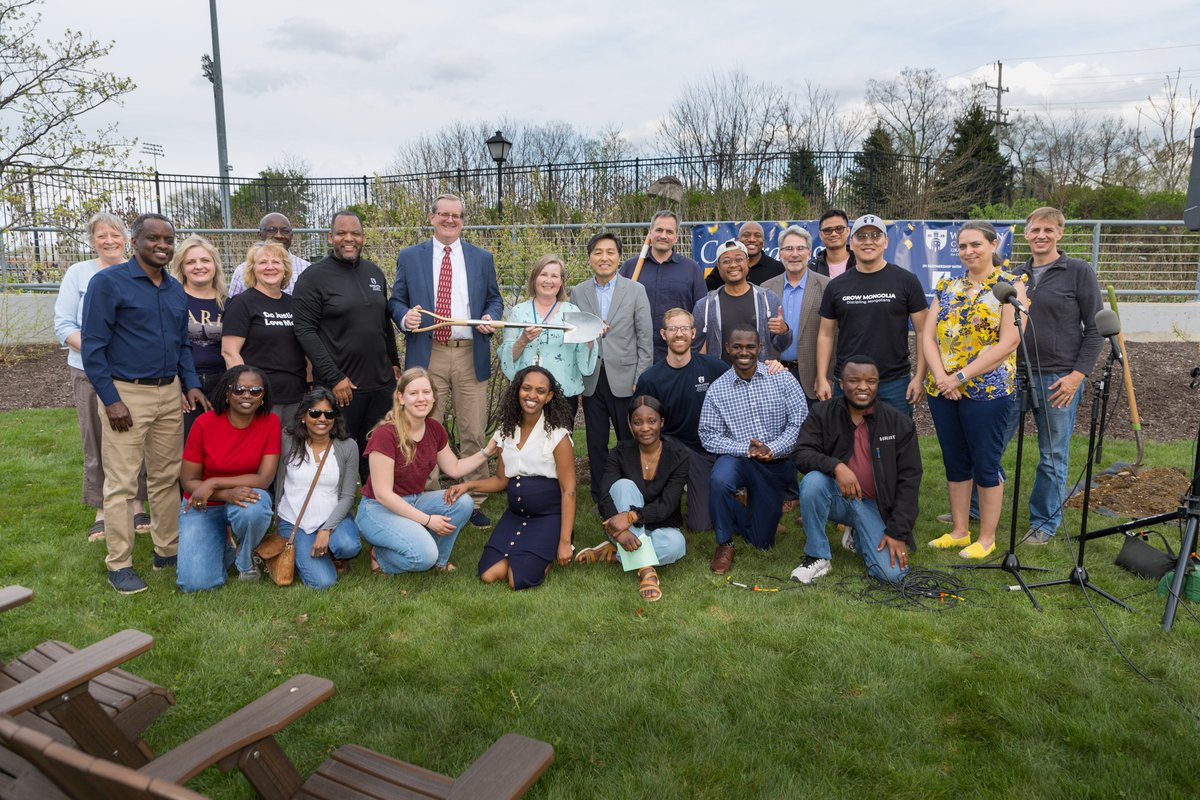 BGCScholarship's tweet photo. Praise the Lord for the spiritual fruit borne over 50 years of the Billy Graham Scholarship Program through over 1200 scholars reaching 135 countries. We celebrated by planting trees on campus to be a lasting memorial. https://t.co/nTvEFZbYb7