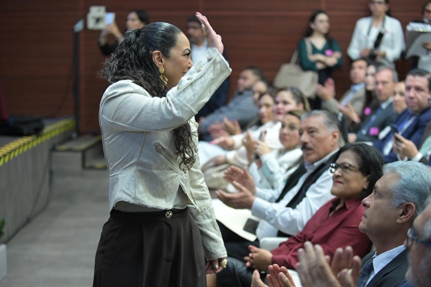 olgapsosa's tweet photo. Participé en la Semana Nacional de la Seguridad Social 2026: pensiones justas, salarios dignos y servicios de salud de calidad organizada por el senador Alfonso Cepeda Salas con la participación del secretario del trabajo Marath Bolaños López

Trabajamos para fortalecer los derechos.