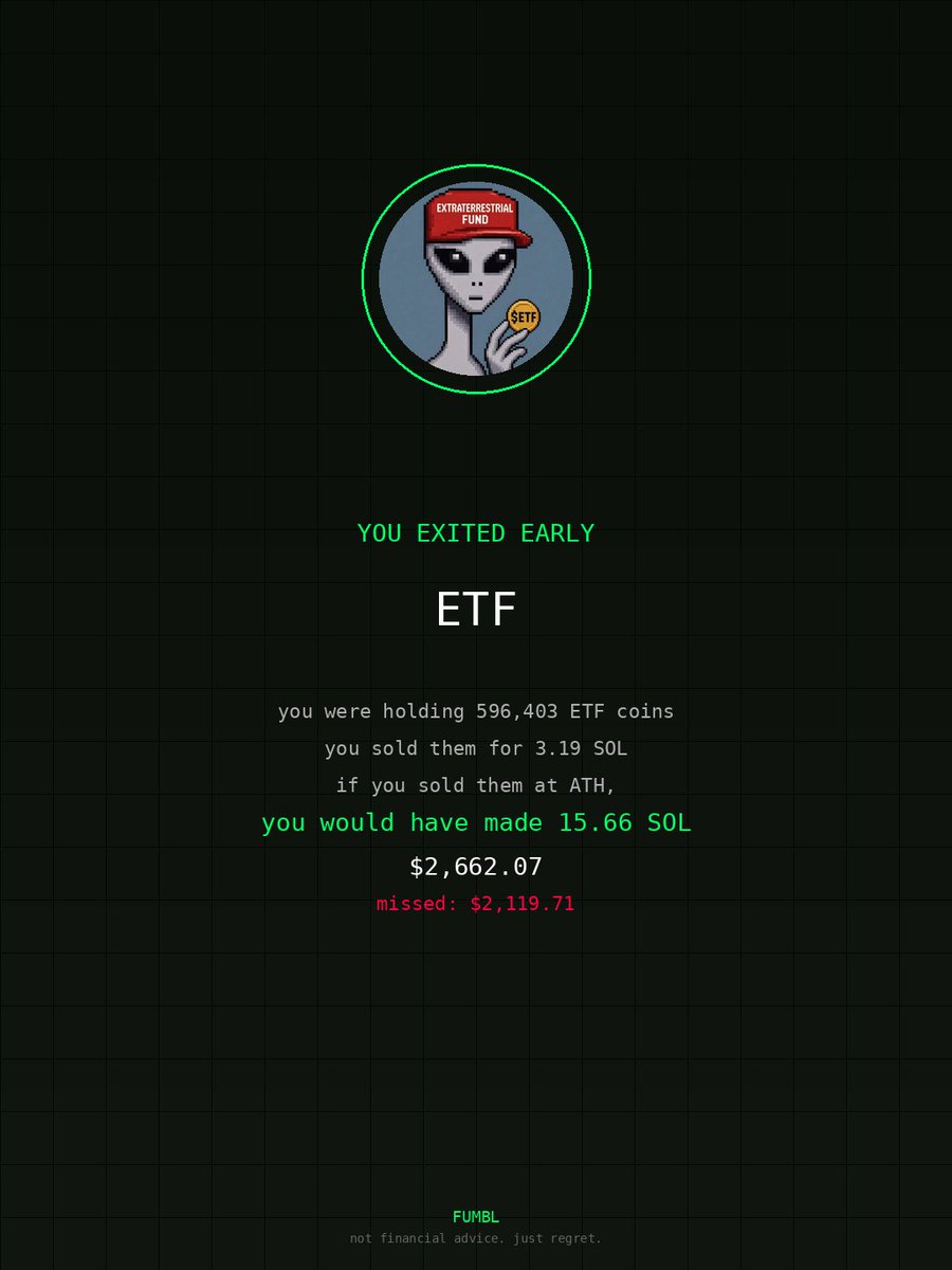 husseinalshrafy's tweet image. Went to fumbledbags.com and saw I missed generational wealth on $ETF 
coulda retired the fam 

Fi7G1b2Exqcy4XB9Hpq9K6CgP9Hcr4MwhEBXM7hqpump 
#phantom
#webmaster