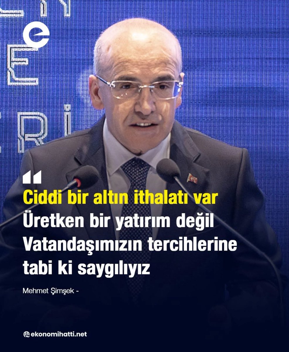 Alamadın o yastık altındAKi altınları için içini yiyor,AKlın fikrin orada ülkenin kefen parası olan merkez bankası yedek AKçesini bile emdiler, şimdi de milletin kefen parasına göz diktiler 
Bunlara değil altın selam bile verilmez <a href="/memetsimsek/">Mehmet Simsek</a>