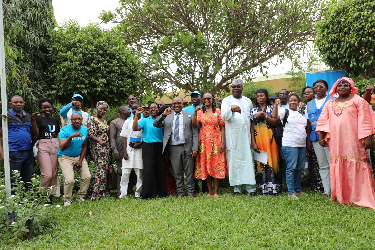 NPerraultUNICEF's tweet image. Today is Earth Day but for @unicefcameroon it was also "Partnership to #EndPolio Day"
From #Academia to #Media, all united to #EndPolio in the Far North (Cameroon).