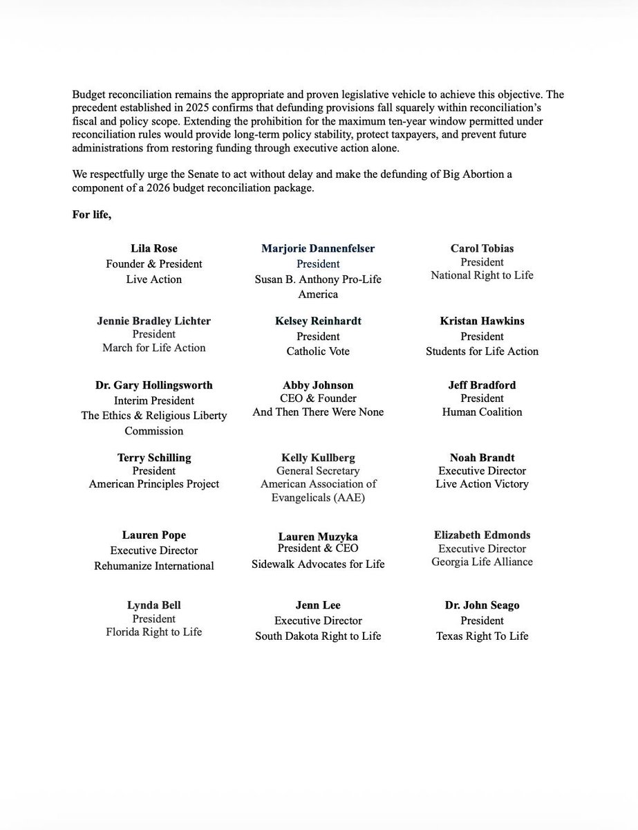 GaLifeAlliance's tweet image. 🚨 BREAKING: Planned Parenthood will regain access to federal funding on July 4 🚨

A critical federal funding decision is approaching.

Georgia Life Alliance Committee has joined national pro-life leaders calling on the U.S. Senate to extend and strengthen the defunding of the
