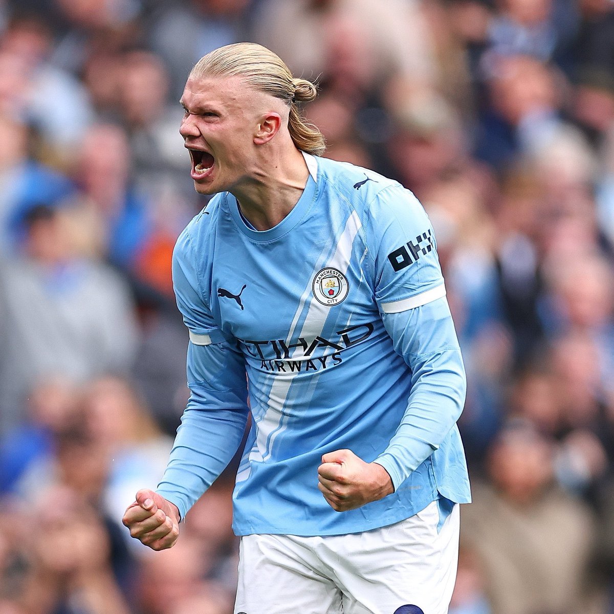 goalsside's tweet image. Erling Haaland’s all time Career stat:

408 matches played 
349 goals scored 
64 assists provided 

413G/A in 408 matches played…absolute machine. 🔥🔥