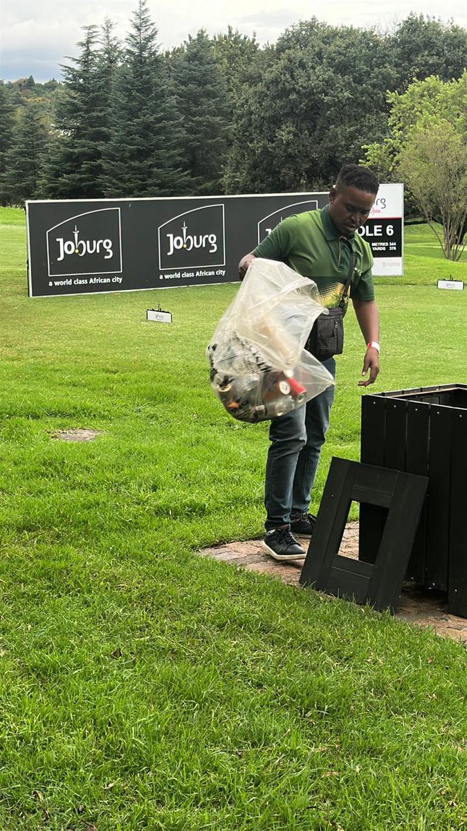 WCCA8's tweet photo. The week that was @RandparkGolf . It was fun. Thank you at deputy mayor @Loyiso_Masuku for making the event special. Thank you @CleanerJoburg @0wasteprojects @LaundryMokgotsi for ensuring that separation at source and waste management are top tier. https://t.co/GpOFKsrhVA
