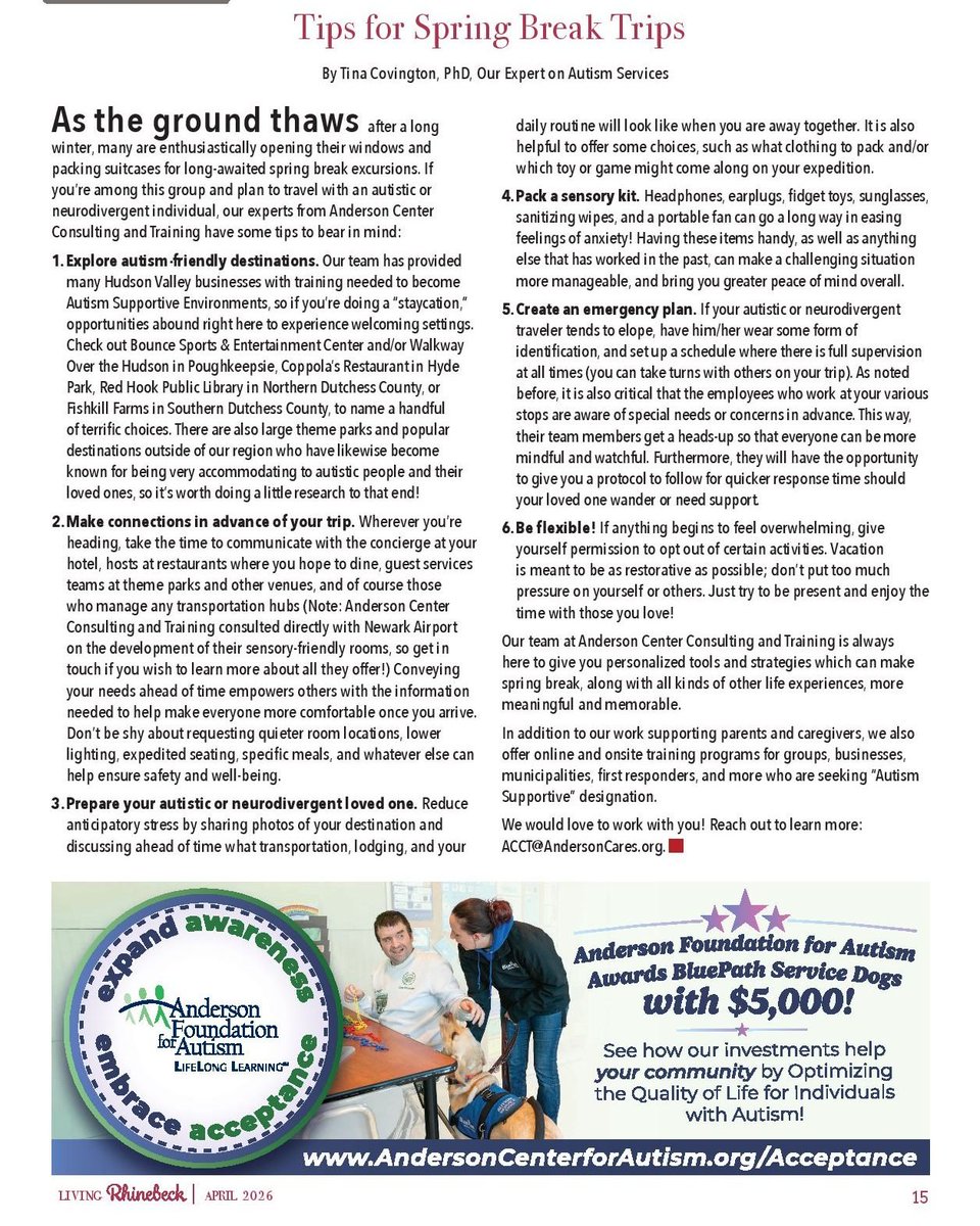 Anderson Center for Autism tweet media