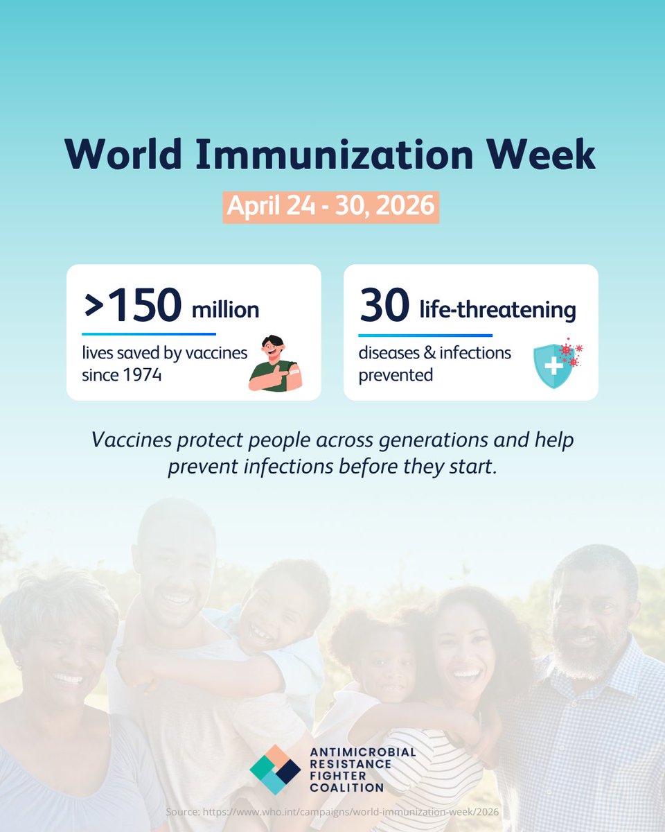 Antimicrobial Resistance Fighter Coalition tweet media