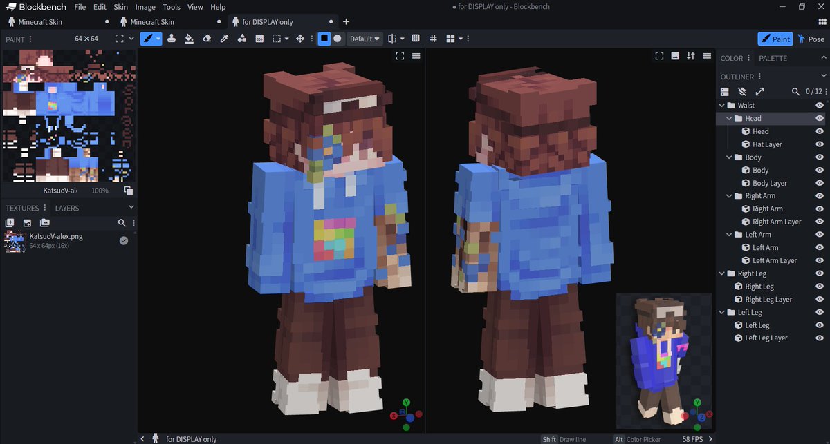 alichino__'s tweet image. blockbench/in-game lighting ✨
#wip