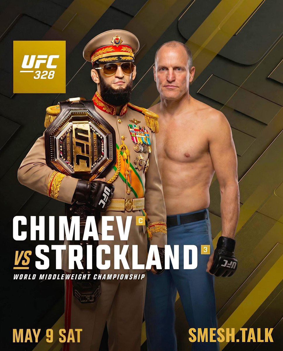 SmeshTalk's tweet image. The biggest fight of the year 🐺🔥 #UFC328