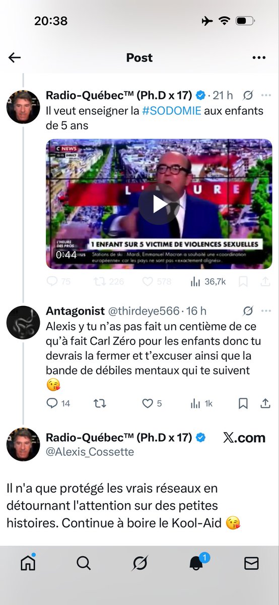 Antagonist tweet media