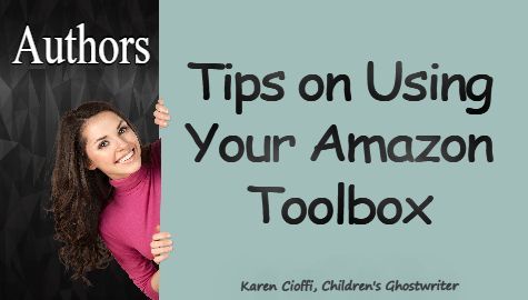 KarenCV's tweet image. Tips on Using Your Amazon Toolbox
karencioffiwritingforchildren.com/2022/02/06/tip…
#writingtips #bookmarketing #Amazon #authors