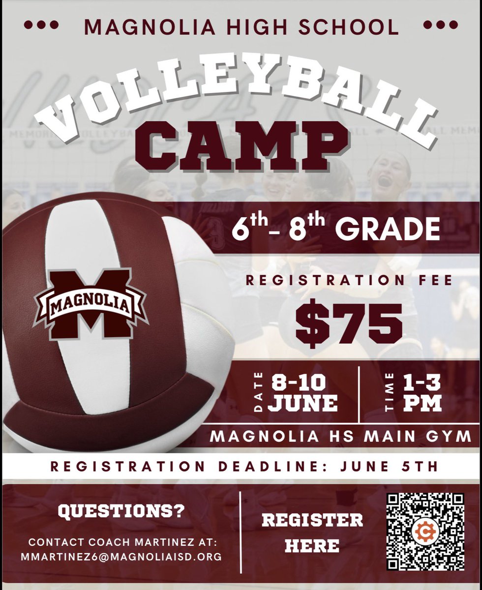 Magnolia Volleyball tweet media