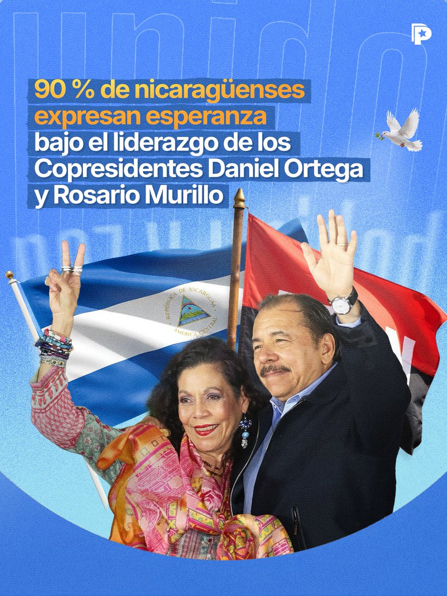 PrensaPopulr's tweet photo. ✊ Este resultado refleja la confianza de la población en la conducción actual del Gobierno y en la continuidad de un camino marcado por la estabilidad, la unidad y las expectativas de un futuro mejor para las familias nicaragüenses. https://t.co/0l0NgcI3R1