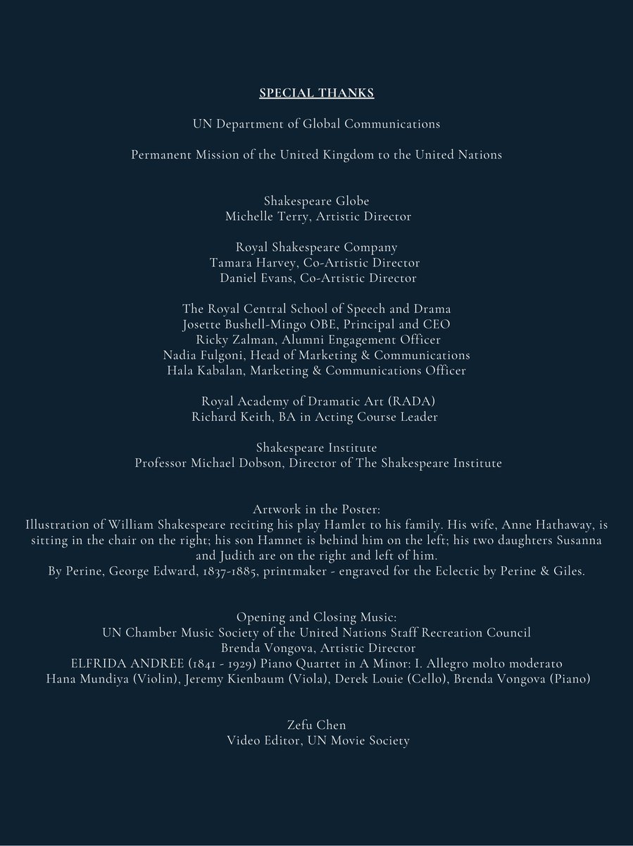 Shakespeare Institute tweet media