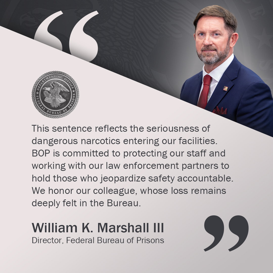 Federal Bureau of Prisons tweet media