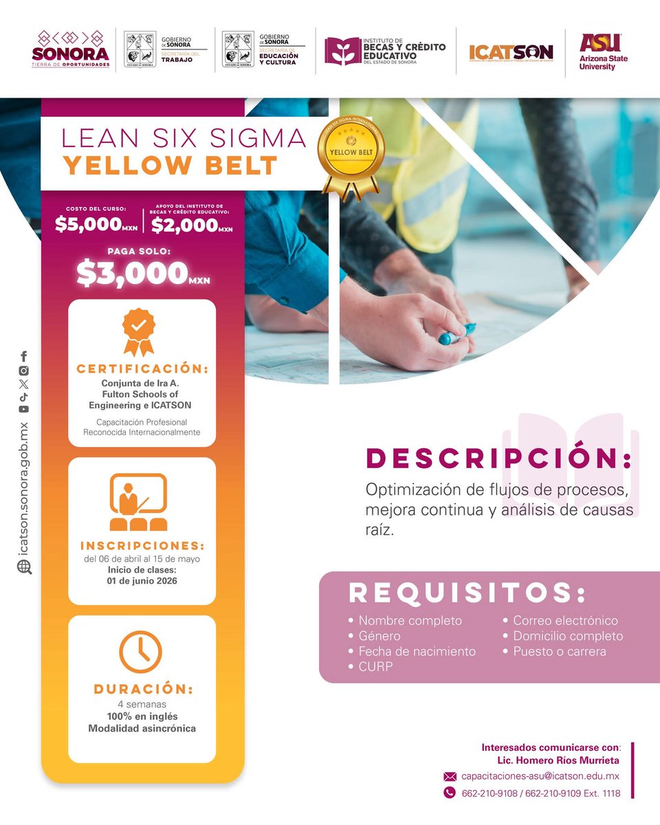 icatsoncaborca1's tweet photo. Prepárate en las áreas que están
transformando el mundo y accede a nuevas
oportunidades en la industria tecnológica. 🚀
En colaboración con Arizona State University (ASU), te
invitamos a formar parte de los cursos especializados
en:
🔹 Diseño y fabricación de encapsulado https://t.co/ANPSfJAPxV