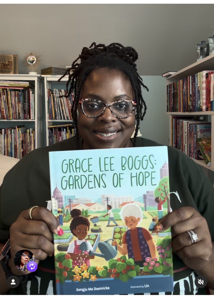 SongjuDaemicke's tweet image. Thank you, @ihaveabook4that , for sharing Grace Lee Boggs: Gardens of Hope! ❤️📚🍃🌍🌏🌎🍀📚❤️ #k12 #EarthDay