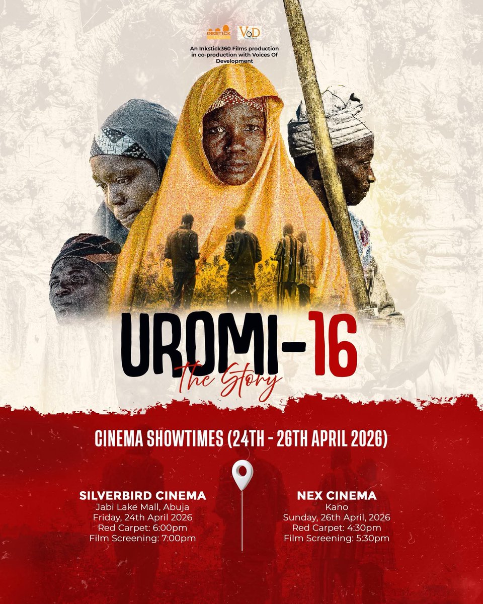 salimpotter's tweet photo. My friend who spent millions of Naira, traveled across continents and risked his life traveling from Maiduguri to Edo just to produce this documentary has been halted from screening it across Kano &amp; Abuja. 

The question is, who is afraid of the real story coming out? https://t.co/LQc4RqMA4Q