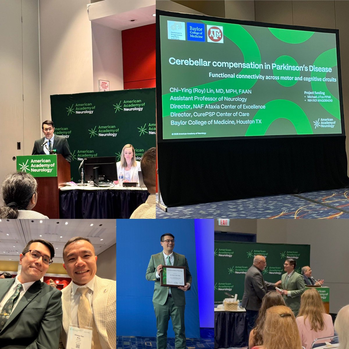 RoyCLinMD's tweet photo. A memorable few days at the American Academy of Neurology annual meeting in Chicago. It was so great to see mentors, colleagues, and friends. Until next time! https://t.co/baF95imP7l