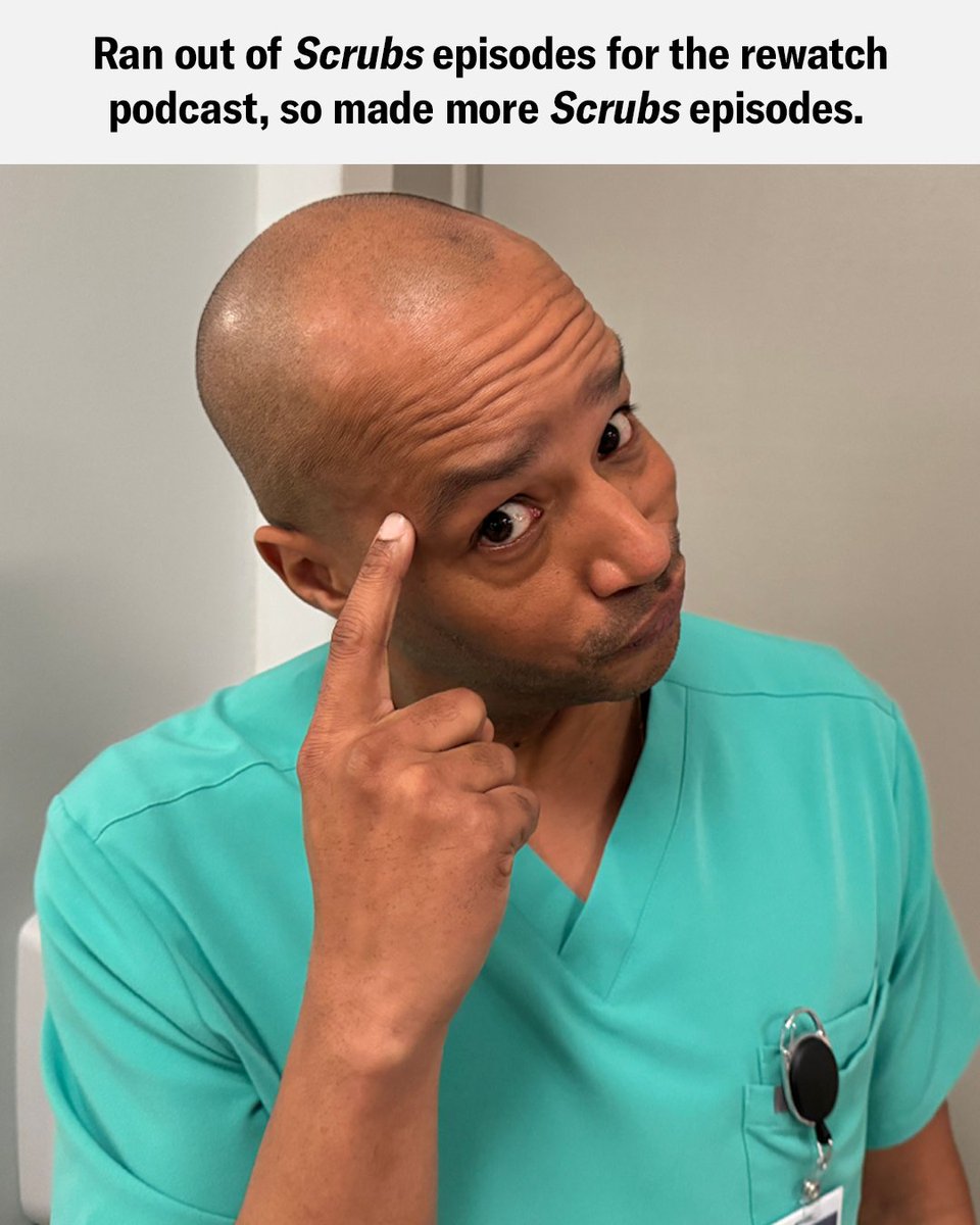 scrubsabc's tweet photo. The best idea ever made. Stream all episodes of #Scrubs on Hulu. https://t.co/S1XoQIUmlY