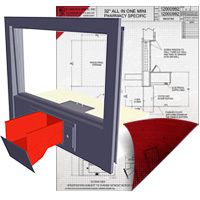 BavisFabacraft's tweet image. We have the #Revit #architects need to quickly add transaction drawers and windows into their drive-thru projects. Download Bavis #BIM today! bavis.com/resources/arch…