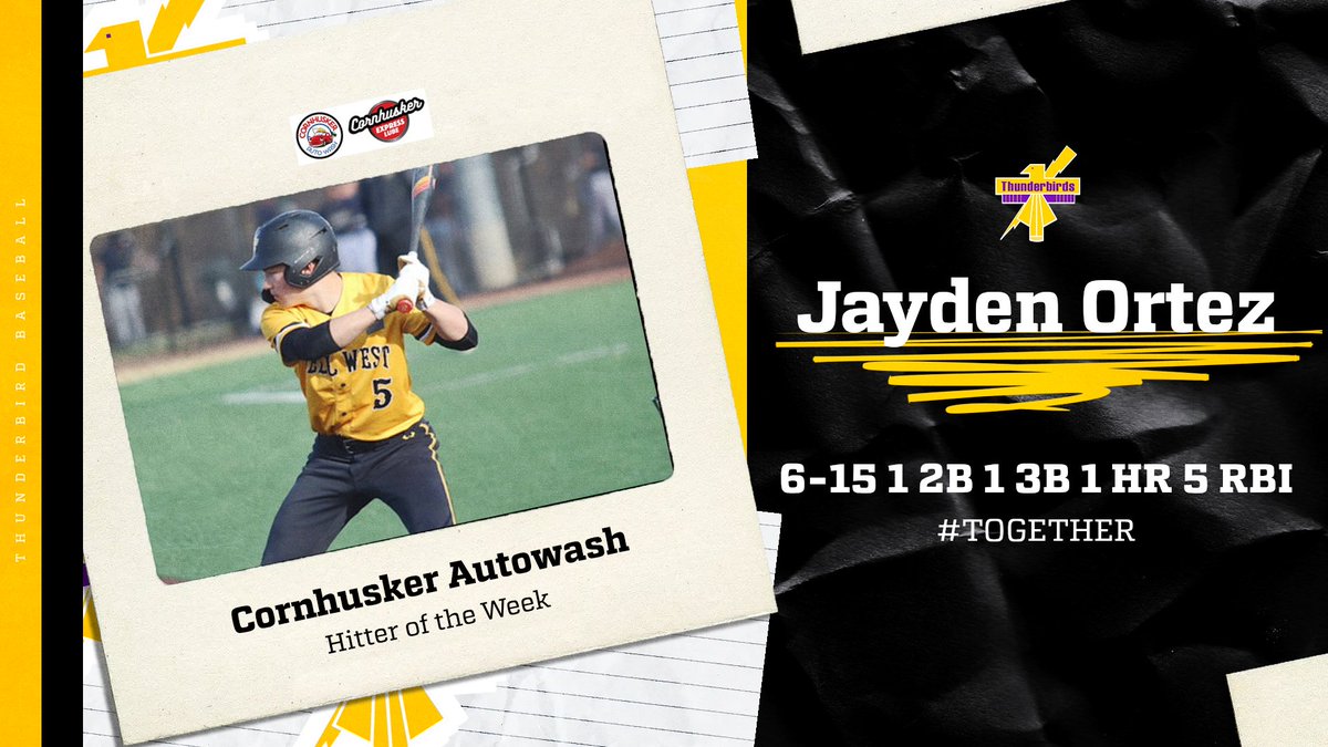 Bellevue West Thunderbirds Baseball tweet media