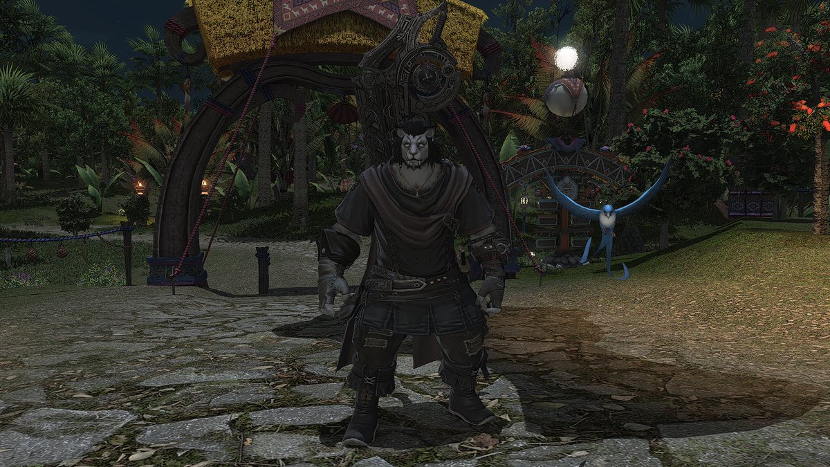 zydafterdark's tweet photo. @plantkuroba Big muscular cat dude..
I've always preferred the less "human" races in games, as well as preferring to play larger characters, and Hrothgar is definitely the best fit for those criteria in FFXIV. https://t.co/3tz83U35kI