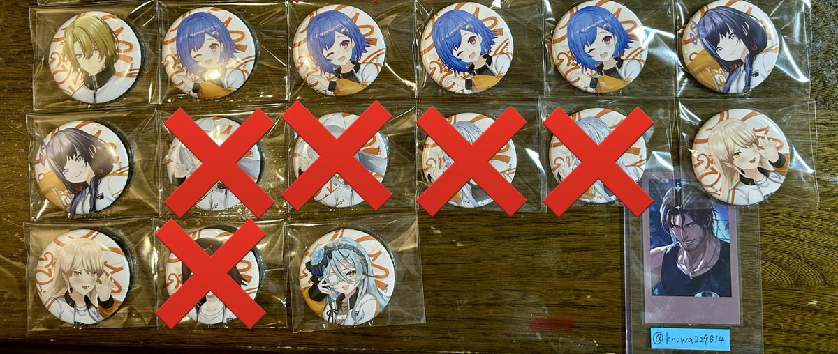 knowa229814's tweet photo. 【交換】にじさんじ　にじさんじフェス　にじフェス2026　クラスジャージ缶バッジ
オレンジB　グリーンA　インディゴA

譲･･･画像1、2
求･･･画像3

＊郵送希望
＊お声がけが重なった場合返信にお時間をいただく可能性があります

お気軽にお声掛けください！ https://t.co/OQjcvY460C