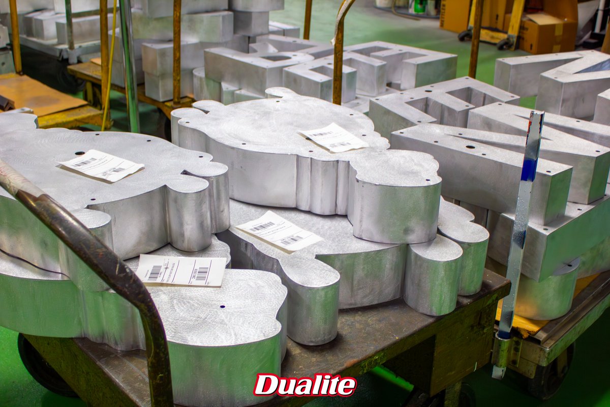 DualiteTweets's tweet photo. Some logos refuse to be boring, and we respect that. Not every brand fits neatly in a box. Good thing not every sign has to, either.

At Dualite, custom fabrication is one of the ways standout brands become standout signage.

https://t.co/AbQENBBAg7 https://t.co/MvZpRNaTKU