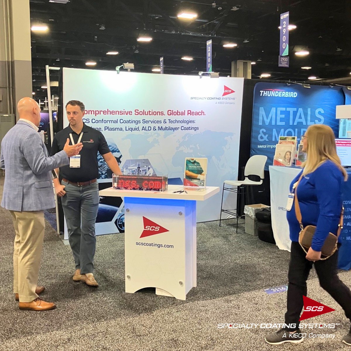 SCSCoatings's tweet image. SCS is exhibiting at MD&amp;amp;M South! Stop by booth 3116 to learn about the unmatched protection our coating solutions offer to critical medical devices and components.

#MDMSouth #medical #medicaldevices #medtech #medicaltechnology