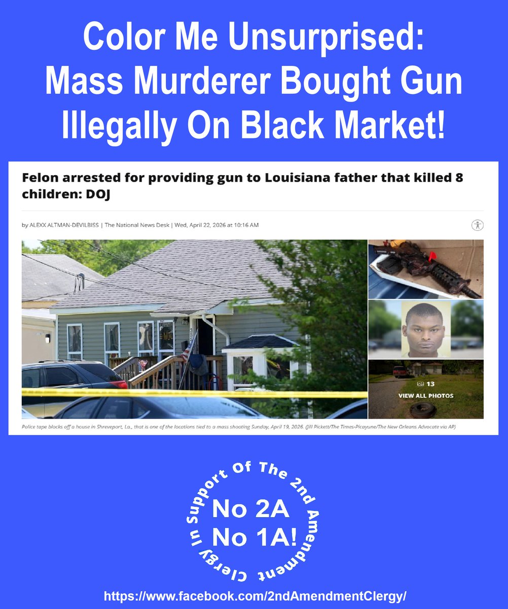 2_clergy's tweet image. Source: abc7amarillo.com/news/nation-wo…

#GunRights, #2A, #2ARights, #2ndAmendment,
#ConstitutionalCarry, #CCW, #ConcealedCarry
#DGU, #DefensiveGunUse