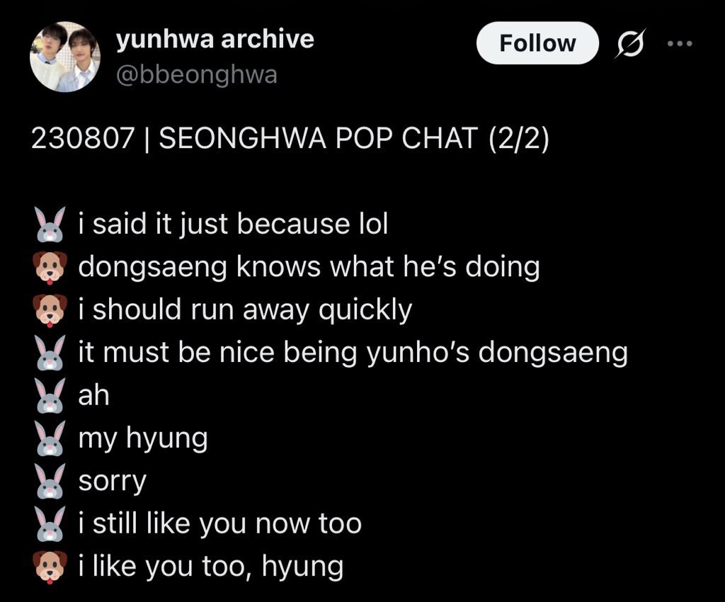 sh’s habit of calling the members “hyung” when he wants something from them makes me so crazy