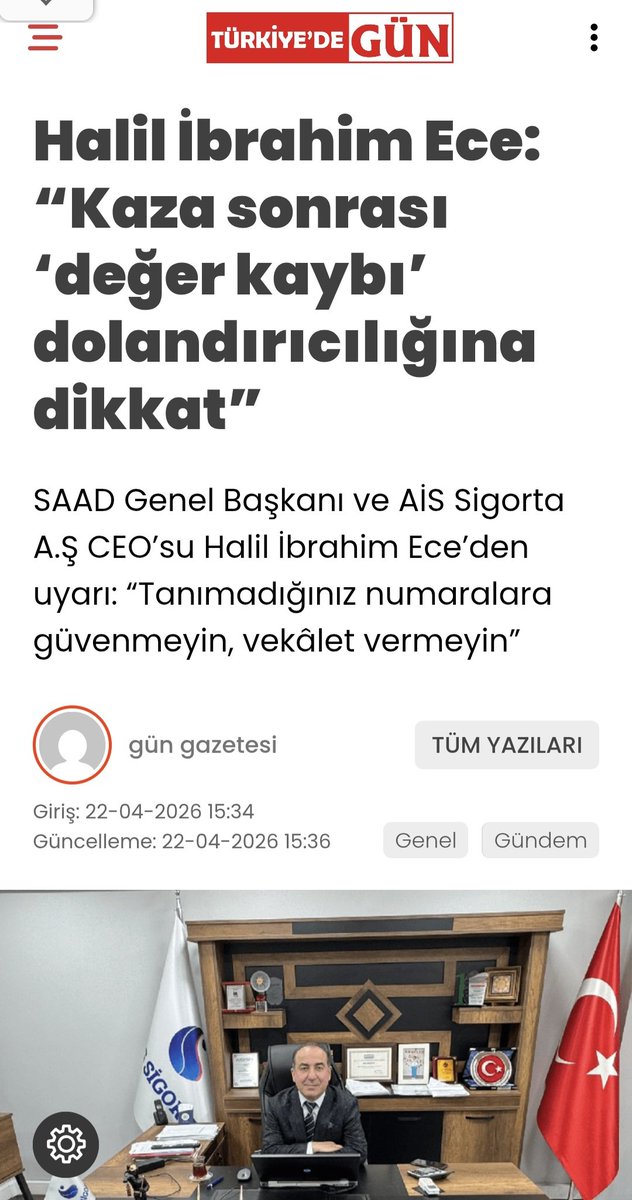 halilibrahimece's tweet photo. Halil İbrahim Ece: “Kaza sonrası ‘değer kaybı’ dolandırıcılığına dikkat”

https://t.co/hjY5aJlVKP

https://t.co/bX5R1VFktJ

https://t.co/ZJ8MYMYhjX https://t.co/ZZ5DB598G2