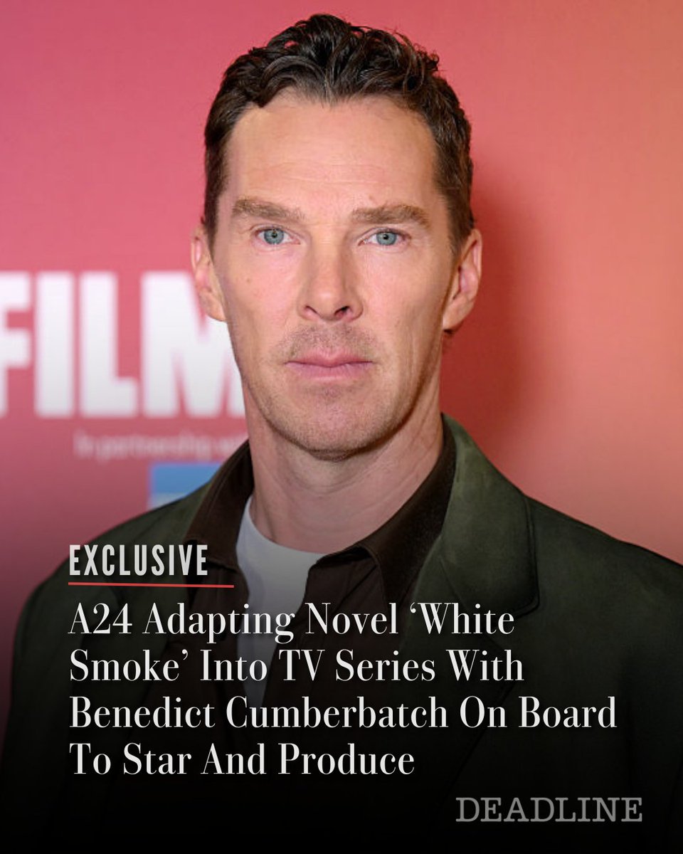 EXCLUSIVE: With more than a dozen suitors chasing the rights, A24 UK looks to have emerged victorious for the upcoming Nick Brucker’s novel ‘White Smoke,’ optioning the rights to adapt the novel into a television series.

A24 will produce alongside Benedict Cumberbatch and his