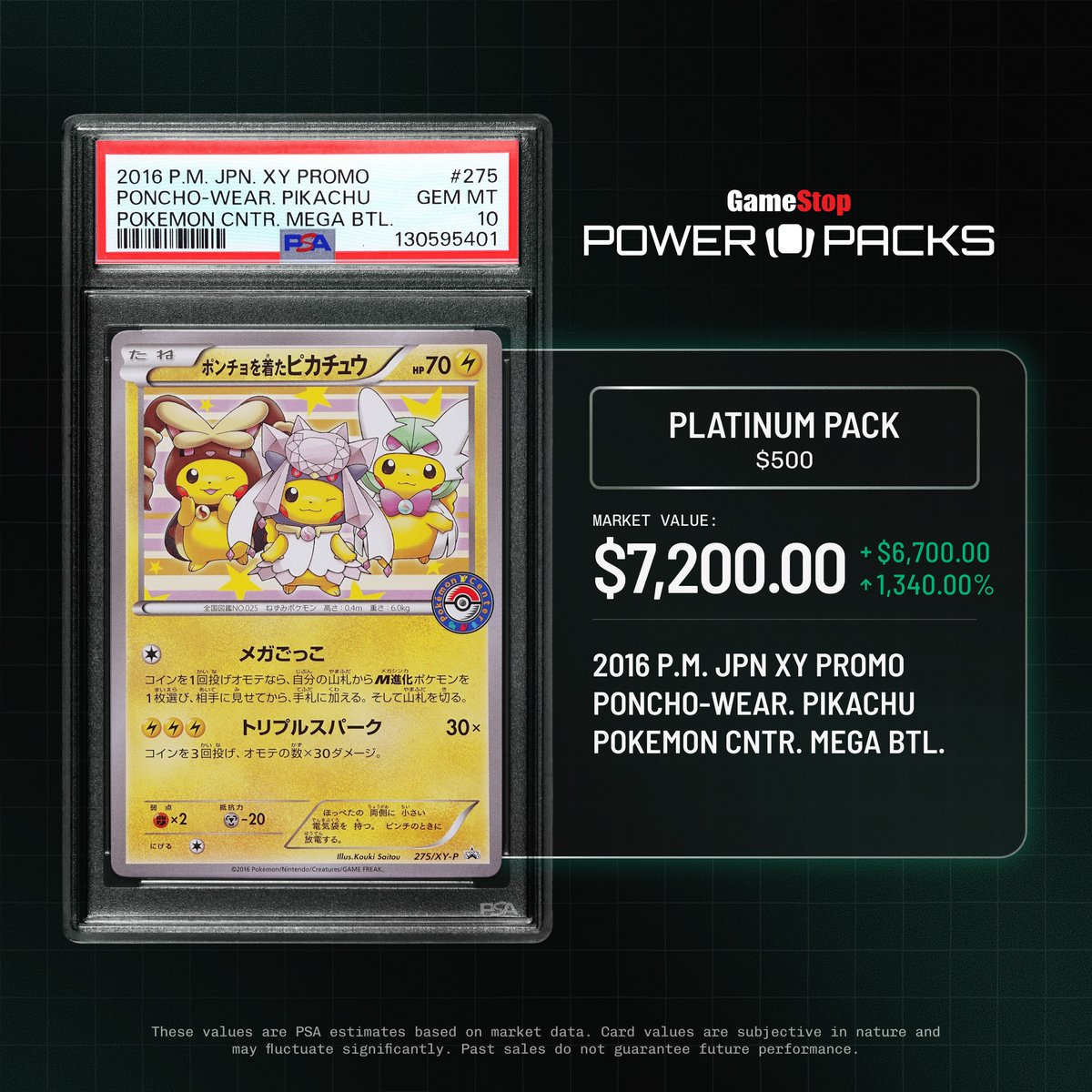 Platinum Poncho Pika!