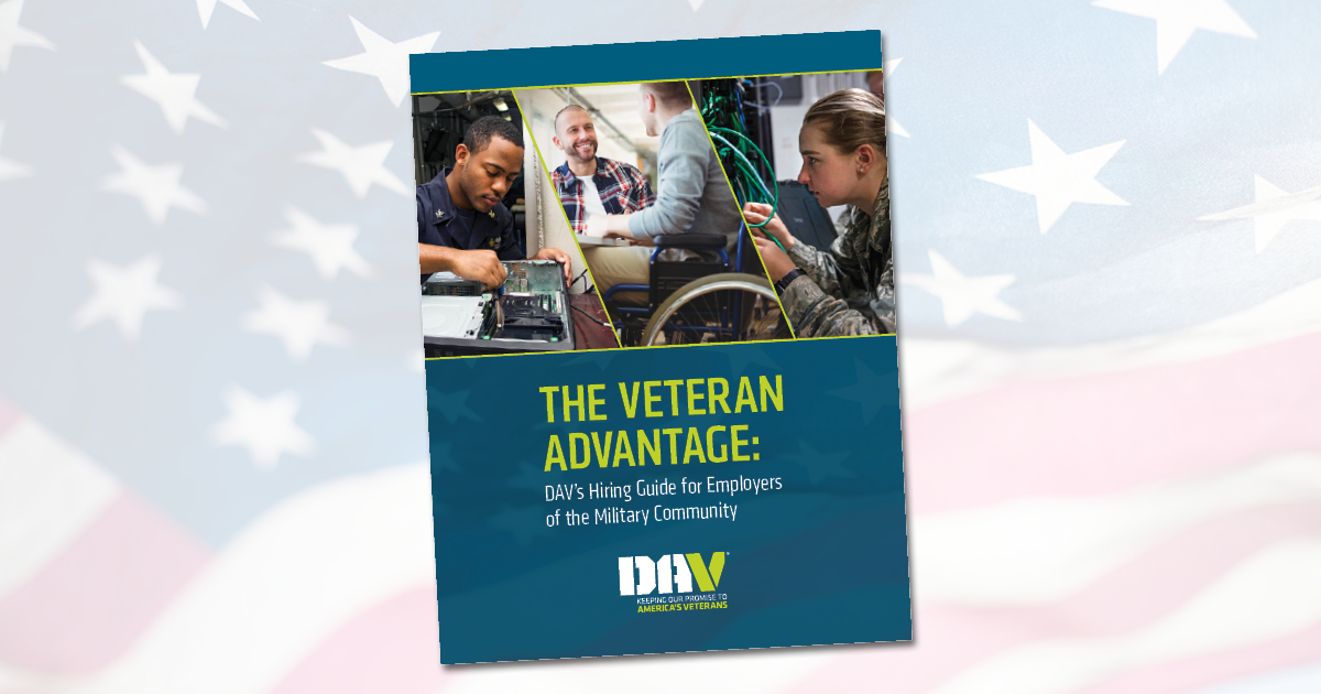 What’s inside the DAV Hiring Guide? A practical roadmap for building a truly military-inclusive workforce. It helps employers create a veteran hiring strategy, translate military skills into civilian roles, recruit and onboard with confidence, support veterans with disabilities,