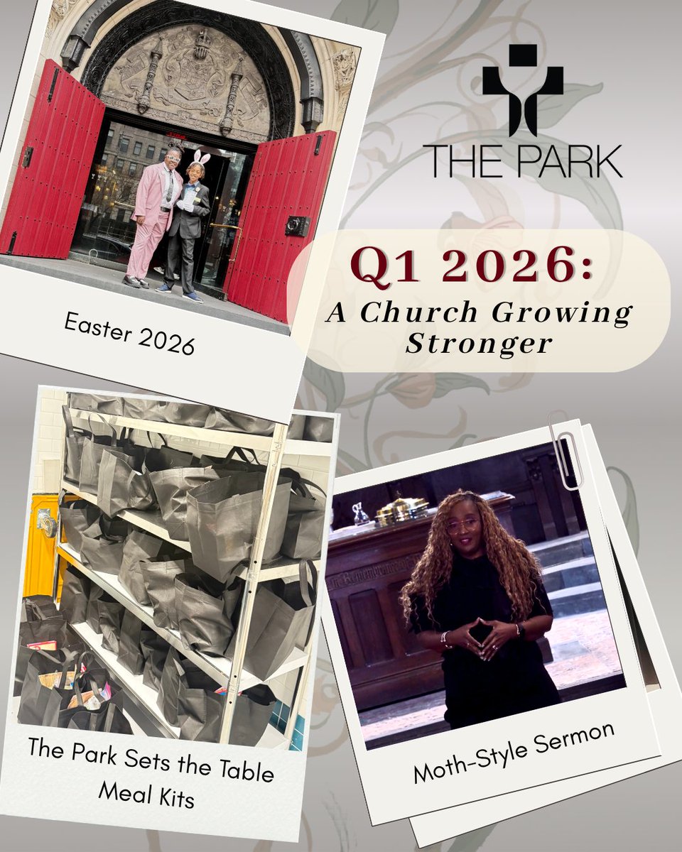 ThePark1010's tweet image. Stronger. Steadier. Faithful. ✨ A season of growth, new members, &amp;amp; expanded impact 🍽️🙏
🔗 Read Moderator Vanessa Lindley’s Q1 summary—parkavenuechristian.com/q1-2026/
#ChurchGrowth #FaithInAction #CommunityStrong #ChurchLife