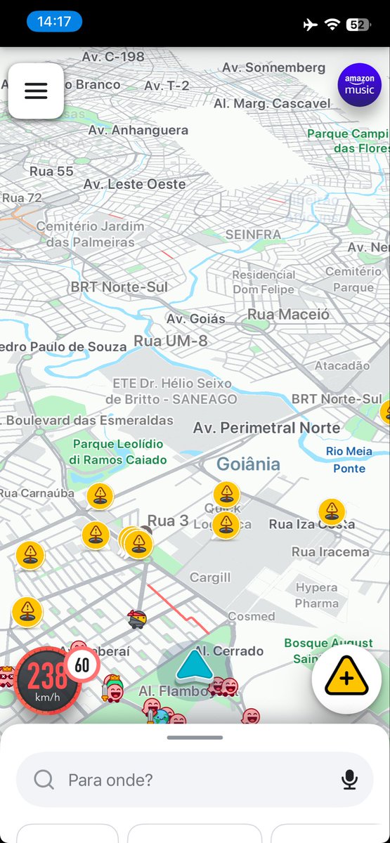 Bicho chegando de volta de uma viagem, ainda em voo quase pousando abri o Waze pra estimar o tempo do trânsito até em casa…

Foi aí que eu descobri que um avião pousa a mais ou menos 240km/h