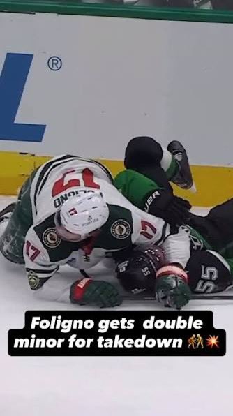 WhaleBetsNV1's tweet image. The #Wild's Marcus Foligno: #Stars 'can't hang with us 5-on-5' entering GAME3

As far as the #Wild F/Marcus Foligno is concerned, the key to regaining control of his team's 1st ROUND playoff series is staying out of the penalty box. That's it. Simply keep the same number of