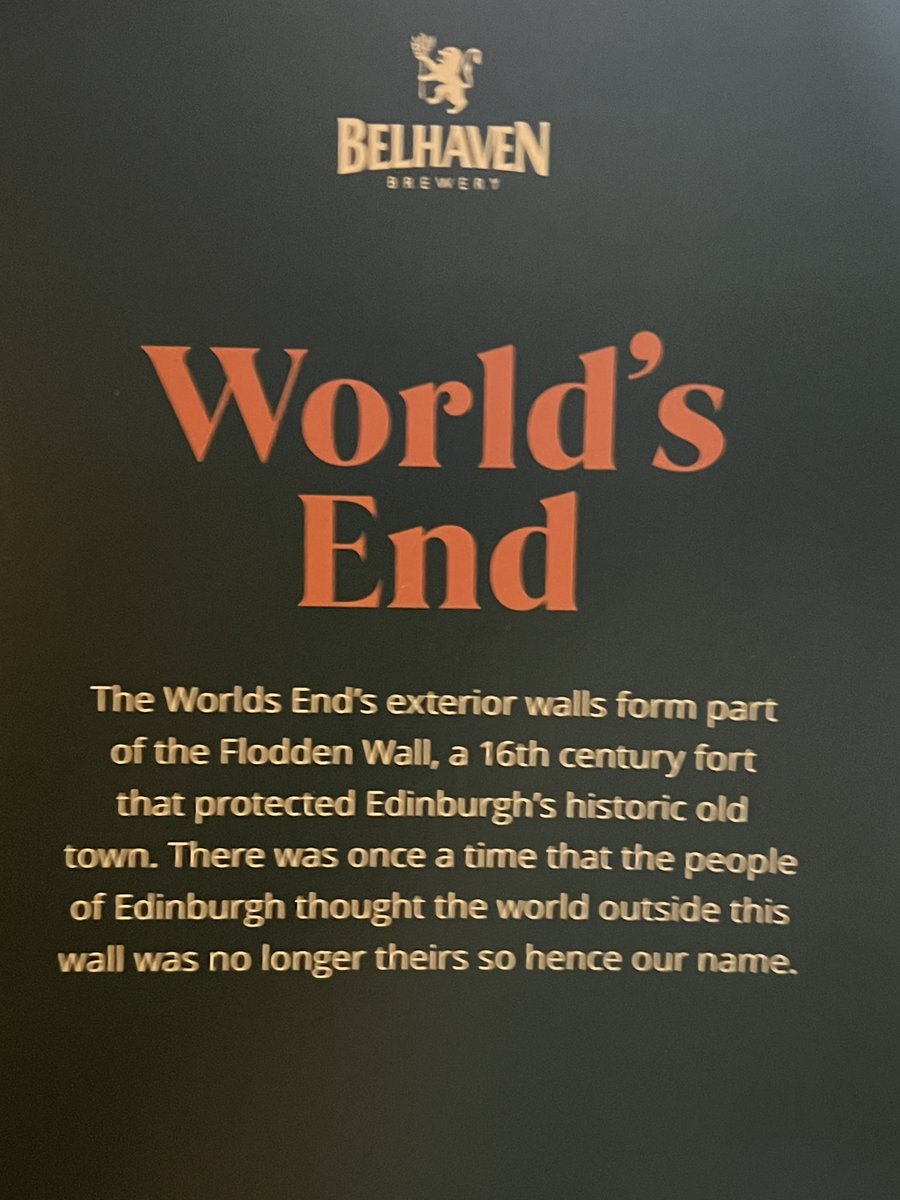 gwoman9810's tweet photo. We ate dinner at another old and amazing pub last night #WorldsEnd #Edinburgh https://t.co/zgWQx1bUFC