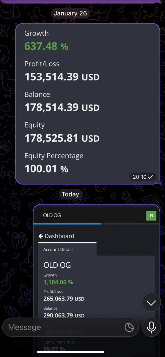 OldOGbot's tweet image. Ahahahaha I’ve send this message in January time fly by ✅🌙
#BTC #Love #Trading