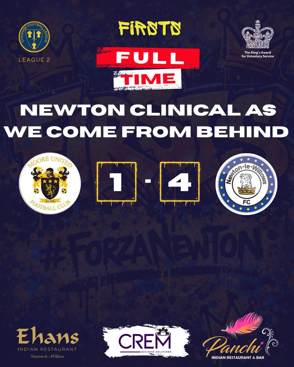 Newton-le-Willows FC Open Age tweet media