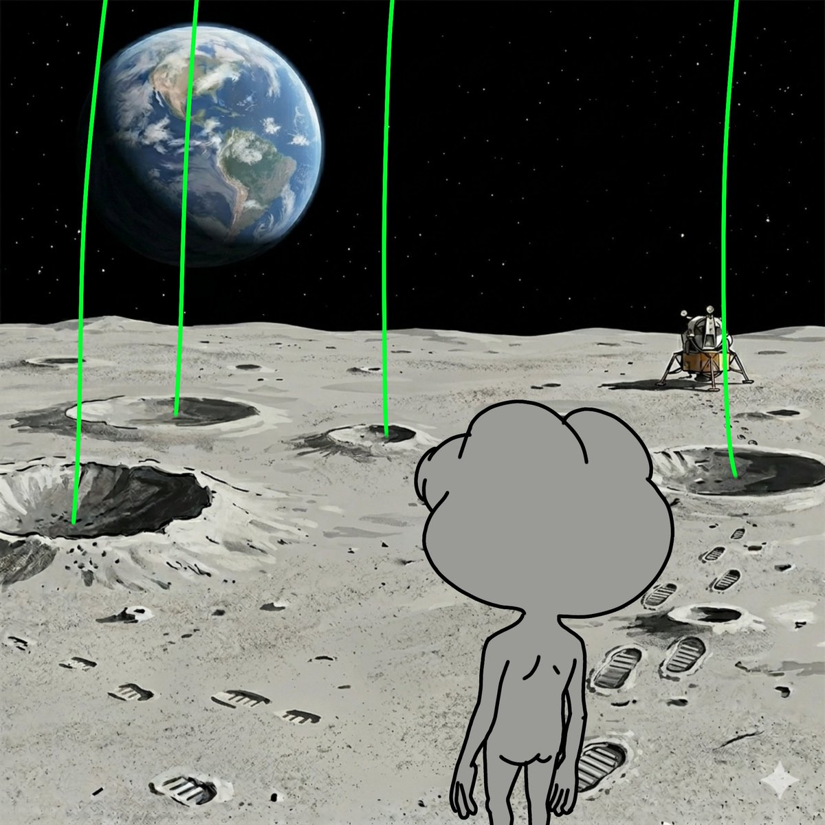 Alien Pepe tweet media