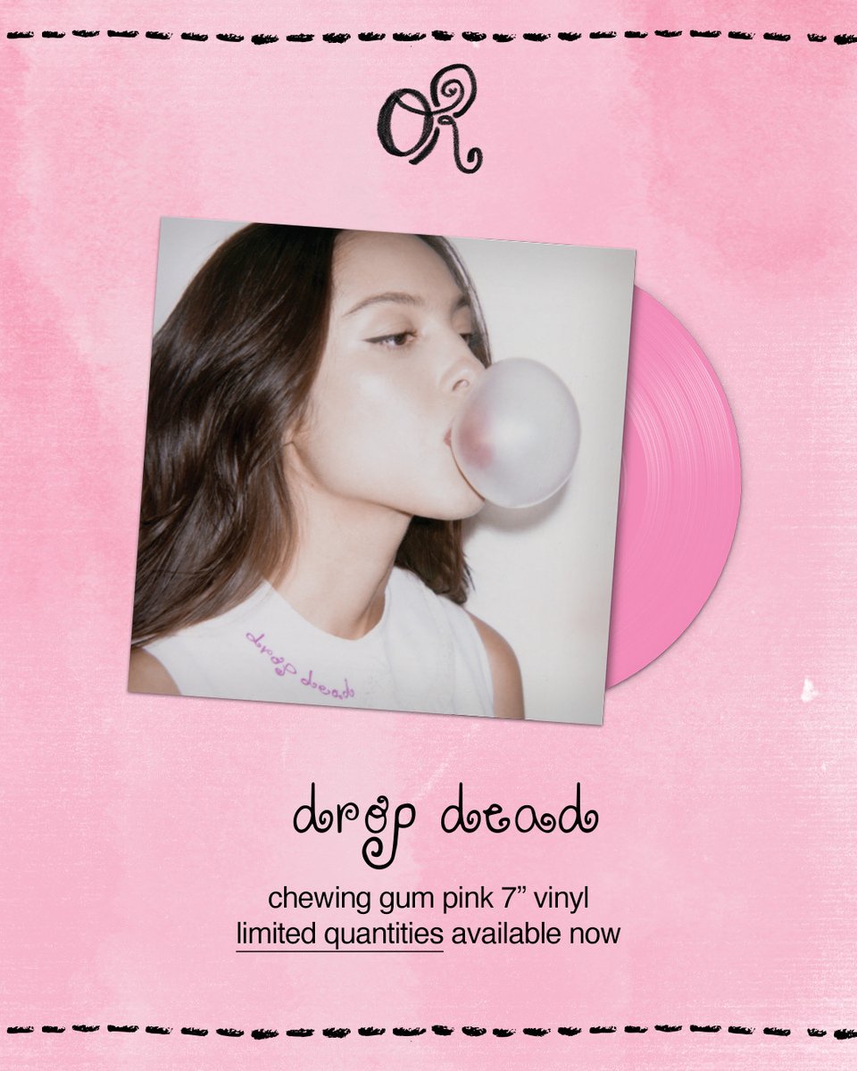 MonsterMusicSC's tweet photo. JUST IN!🍬 Drop Dead 7” from @oliviarodrigo now available instore & online!!!
#dropdead #oliviarodrigo #7inchvinyl #vinylsingle #indierecordstore https://t.co/N5hA4Plg8C