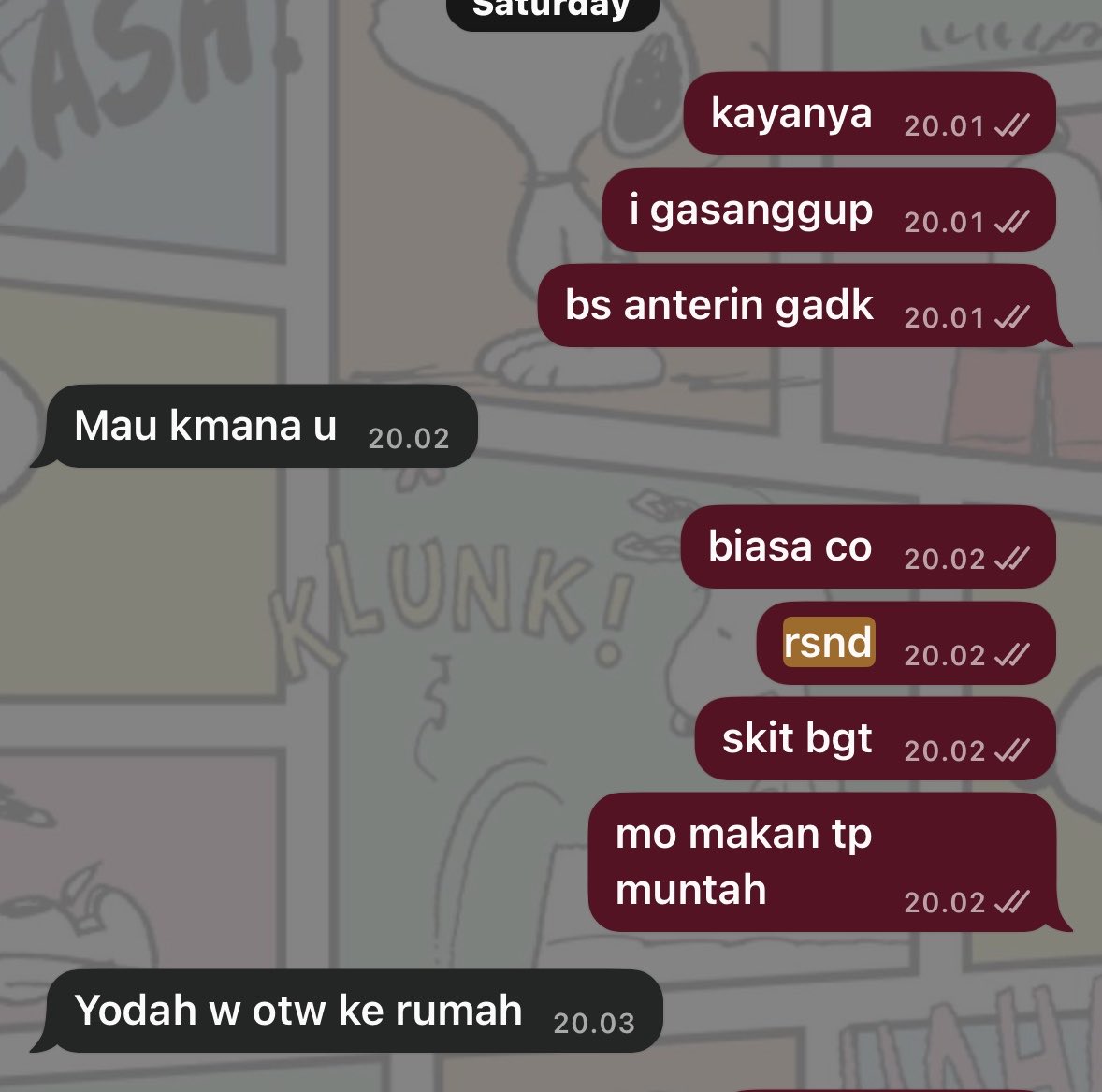 jangan jahat sama diri sendiri lagi ya liza..