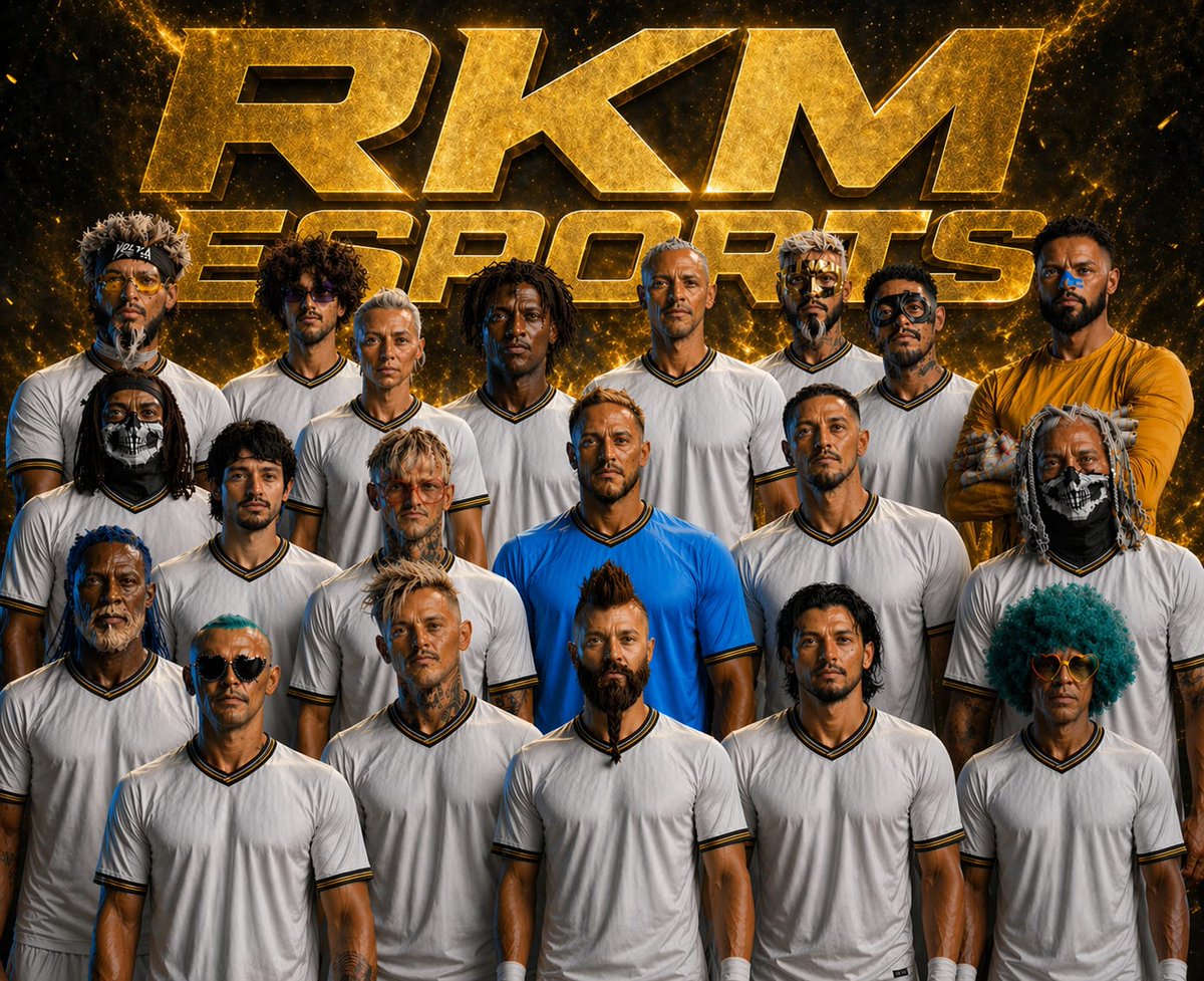 RKMeSportsFC's tweet photo. Nueva temporada. Nuevas caras. Mismo objetivo: ganar.
Bienvenidos a la plantilla de RKM Esports. ⚔️🔥
#RKMEsports https://t.co/eZtuBIqyTy
