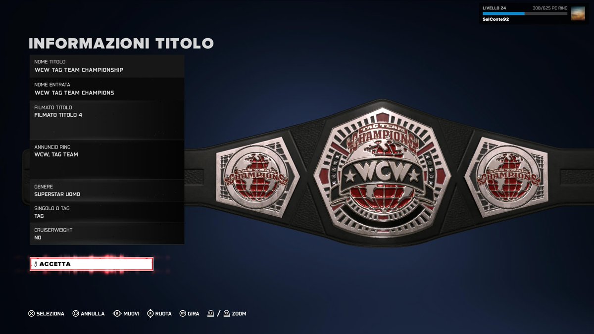 SC_Caws92's tweet image. WCW championship belt pack for MyGM Mode.

Tags: WCW, SCCaws92

#WWE2k26 #CommunityCreations #WCW #MyGM #CustomBelts