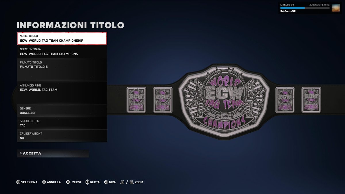 SC_Caws92's tweet image. ECW championship belt pack for MyGM Mode.

Credits to Catchomania: this pack started from the belt designs he shared on YouTube.

Tags: ECW, SCCaws92

#WWE2k26 #CommunityCreations #ECW #MyGM #CustomBelts