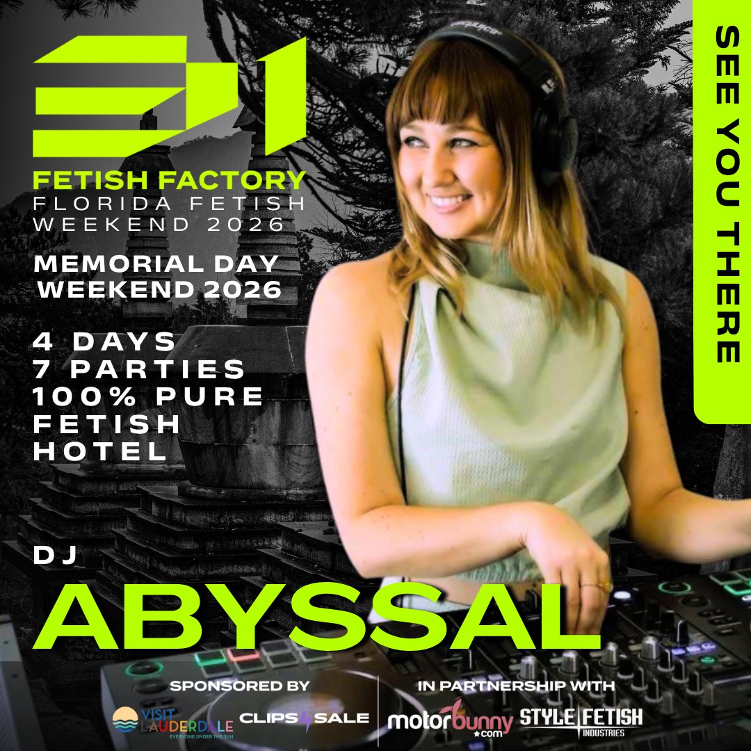 Fetish Factory tweet media